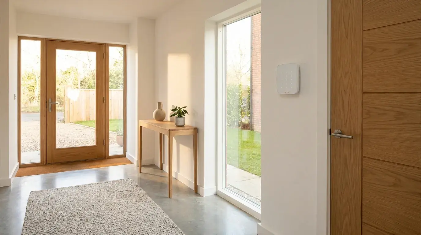 Ajax alarm system South Wales home