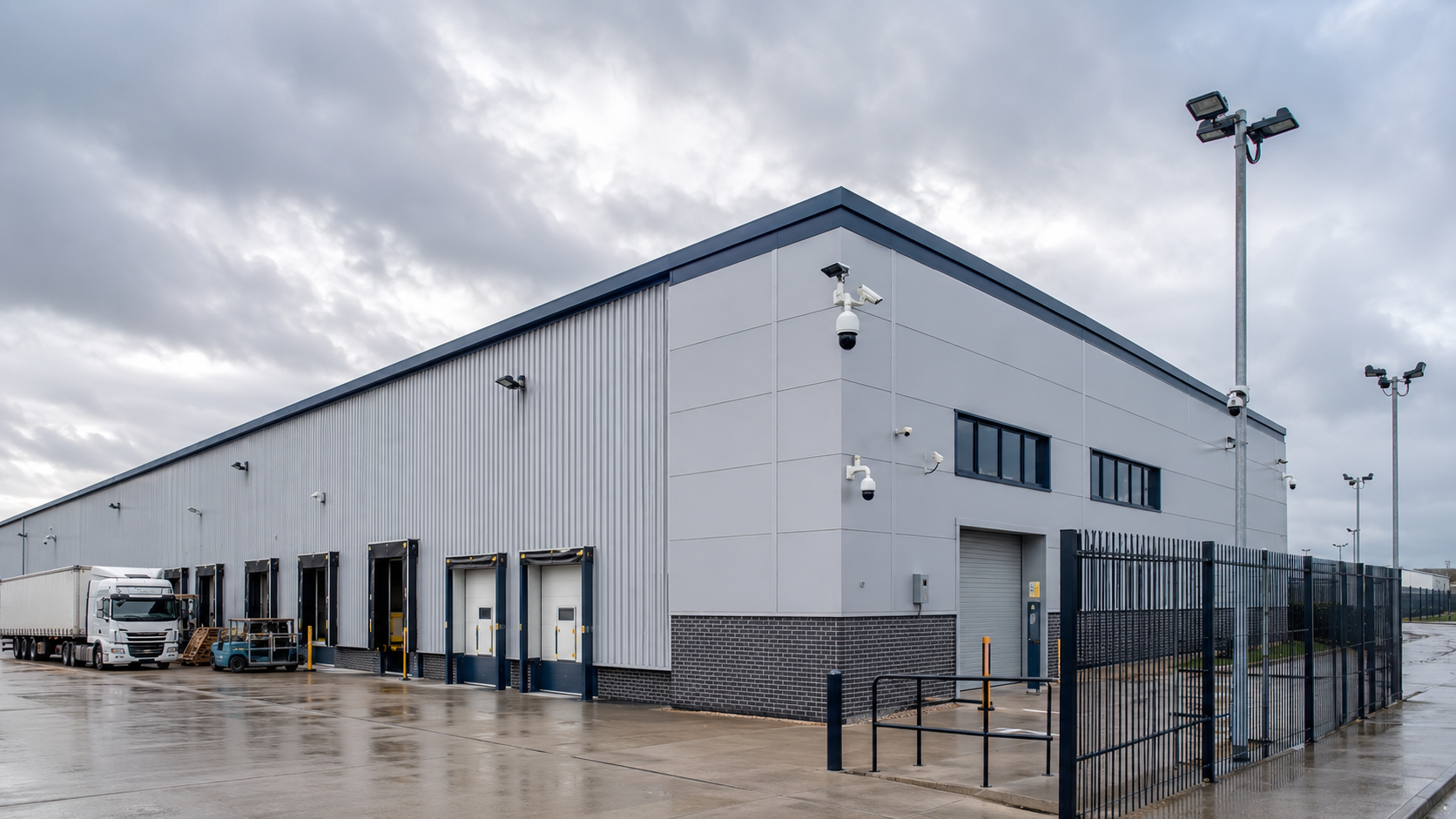 Warehouse PTZ exterior
