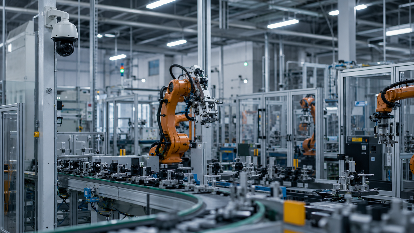 Industrial factory PTZ system