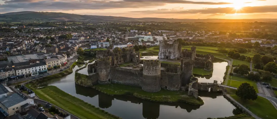 Security coverage across Caerphilly county borough